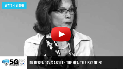 Dr. Debra Davis About the Health Risks of 5G Technology